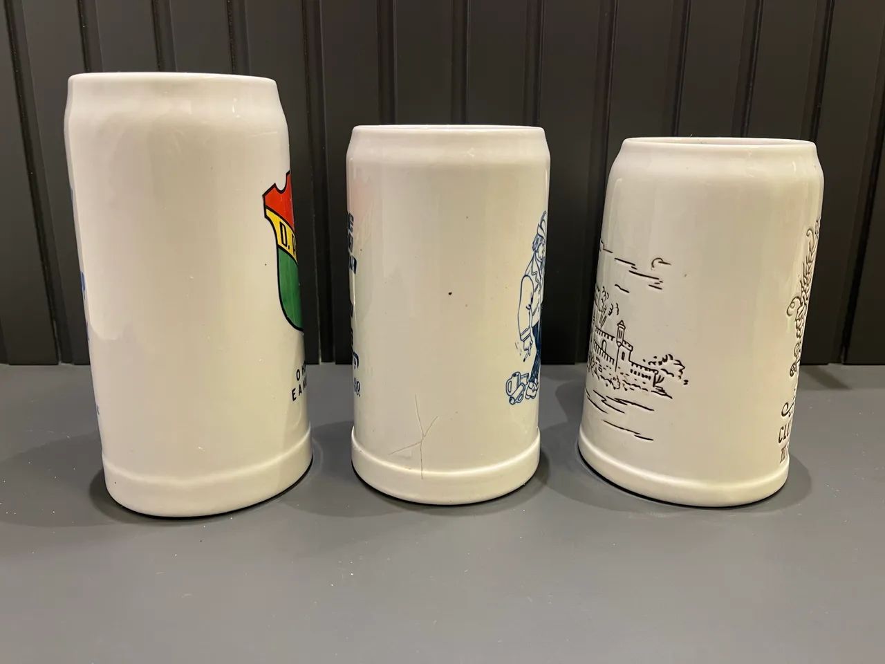 Coleção de canecos de chopp 3 unidades - Foto 2