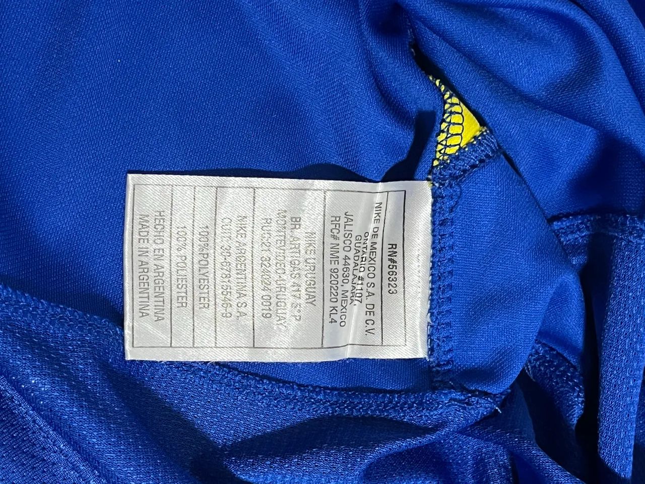 Camisa Boca Juniors Nike 2003 Importada #11 Tevez Tamanho M