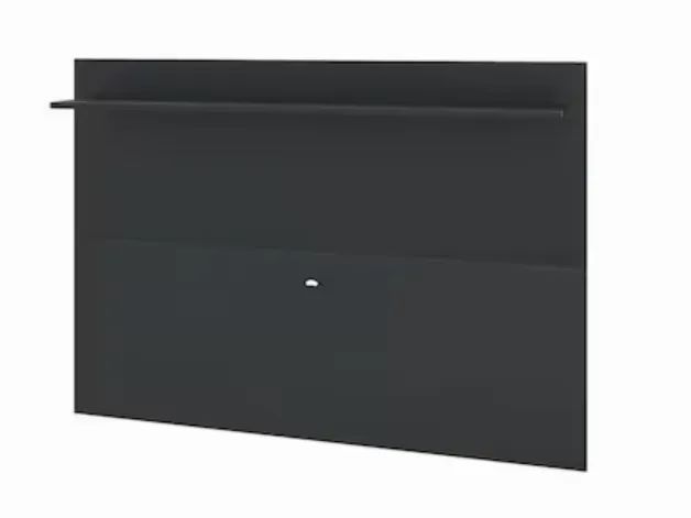 Painel para TV até 50 polegadas na cor preta, em bom estado de conservação. - Foto 4