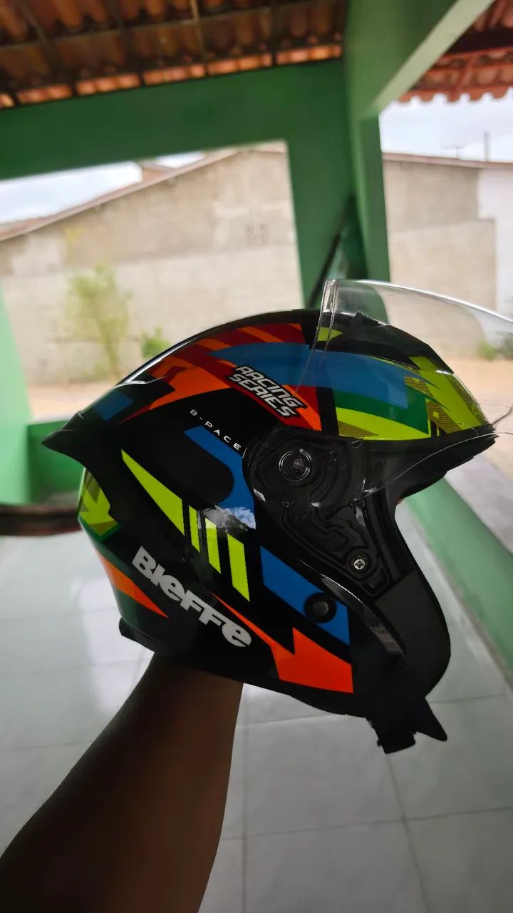 Capacete Aberto Bieffe B-pace - Foto 3