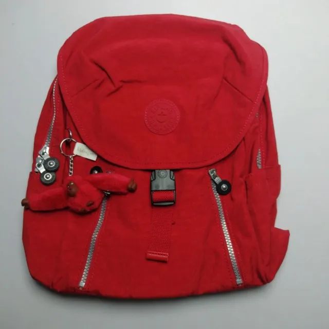 KIPLING - MOCHILA KIPLING NA COR VERMELHA 