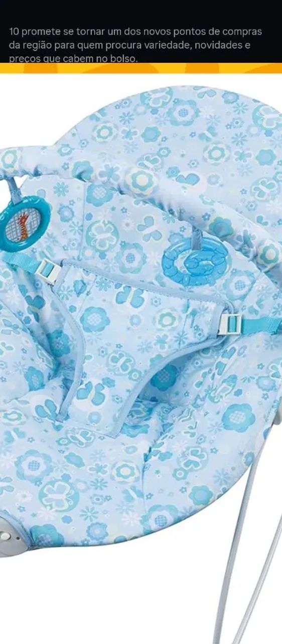 Cadeirinha de descanso e almofada assento bebe - Foto 2