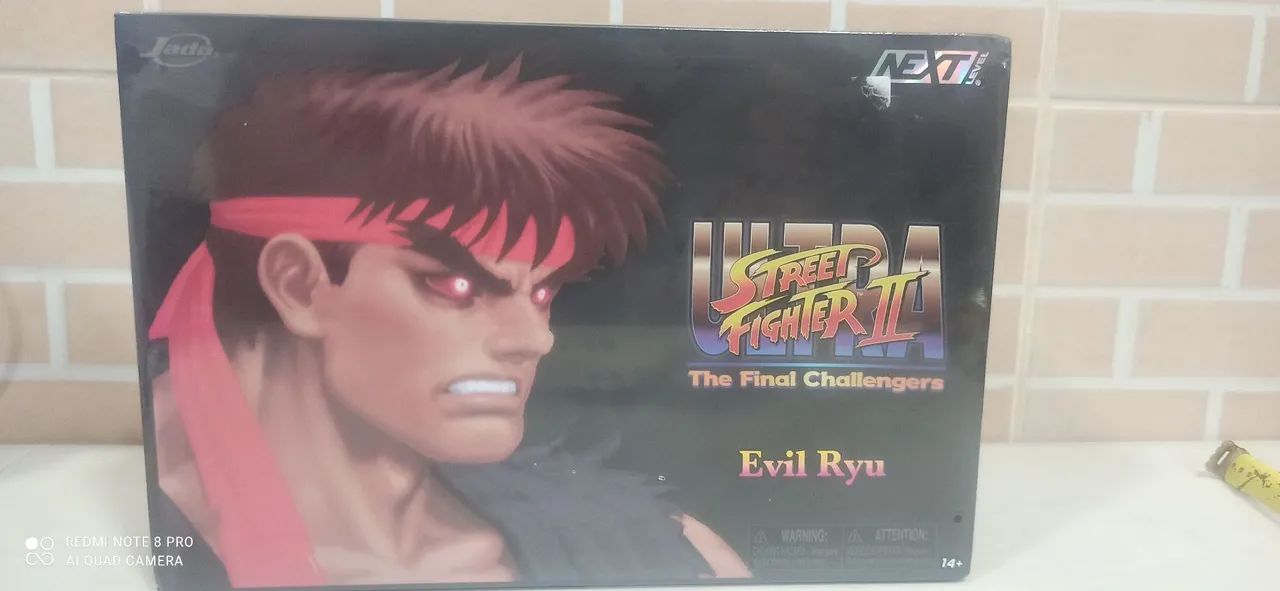 Evil Ryu Jada toys Street Fighter - lacrado