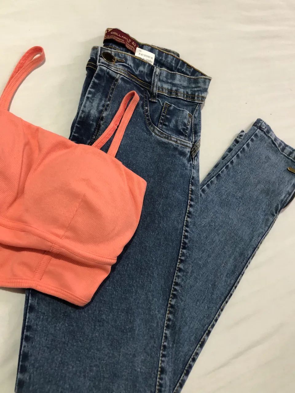 Look Cal ça Jeans E cropped  - Foto 2