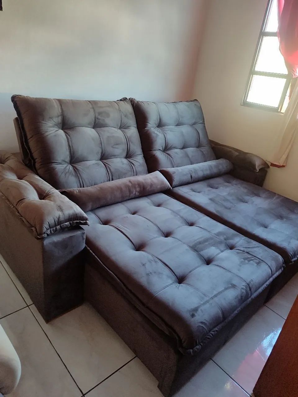 Mega promoção dos sofás retrátil reclinável novos  - Foto 5