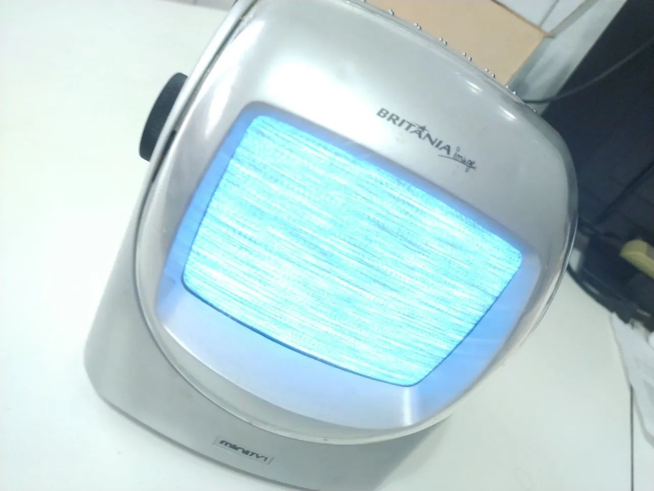 Televisor e Rádio Branco e preto Britânia  - Foto 5