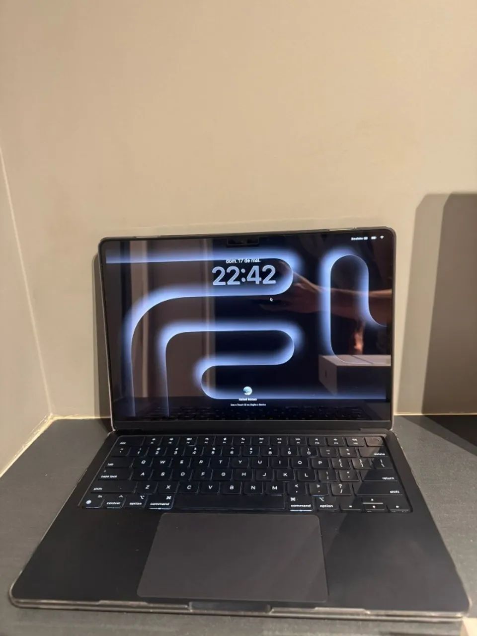 MacBook Air M2 16GB 256GB Azul Midnight ? Bateria 100%, Impecável