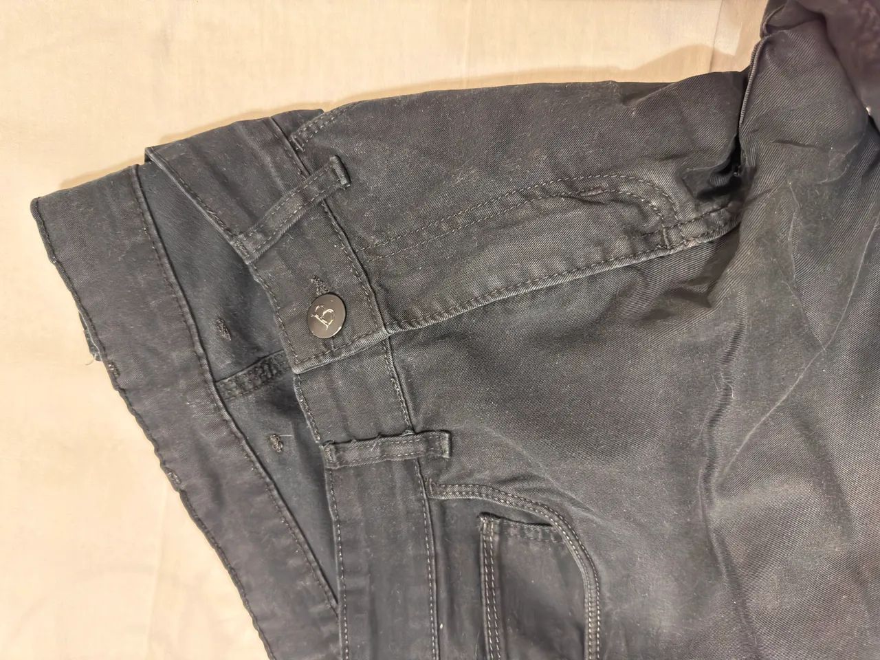 Calça Jeans Preta - Foto 5