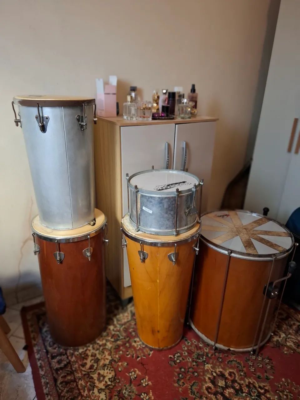 Surdos e Repinique de Samba - Ótimo Estado