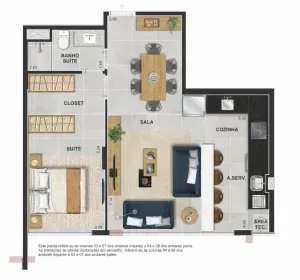 PLANTA 50m²