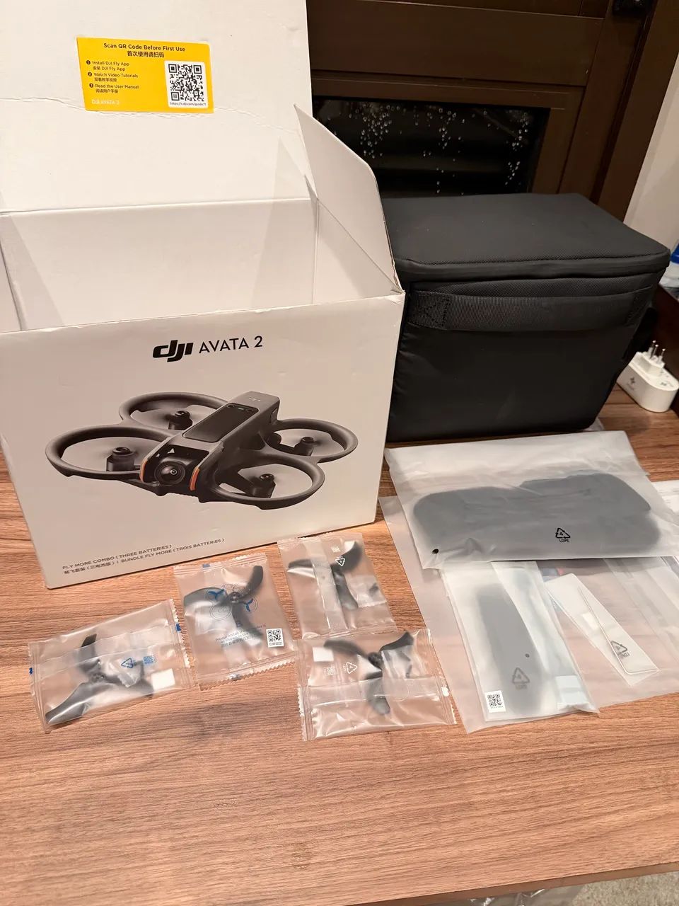 Drone DJI AVATA 2 Fly More com NF e acessorios - Foto 2