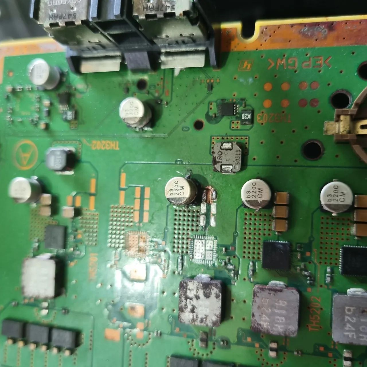 Placa ps4 fat para peças  - Foto 3