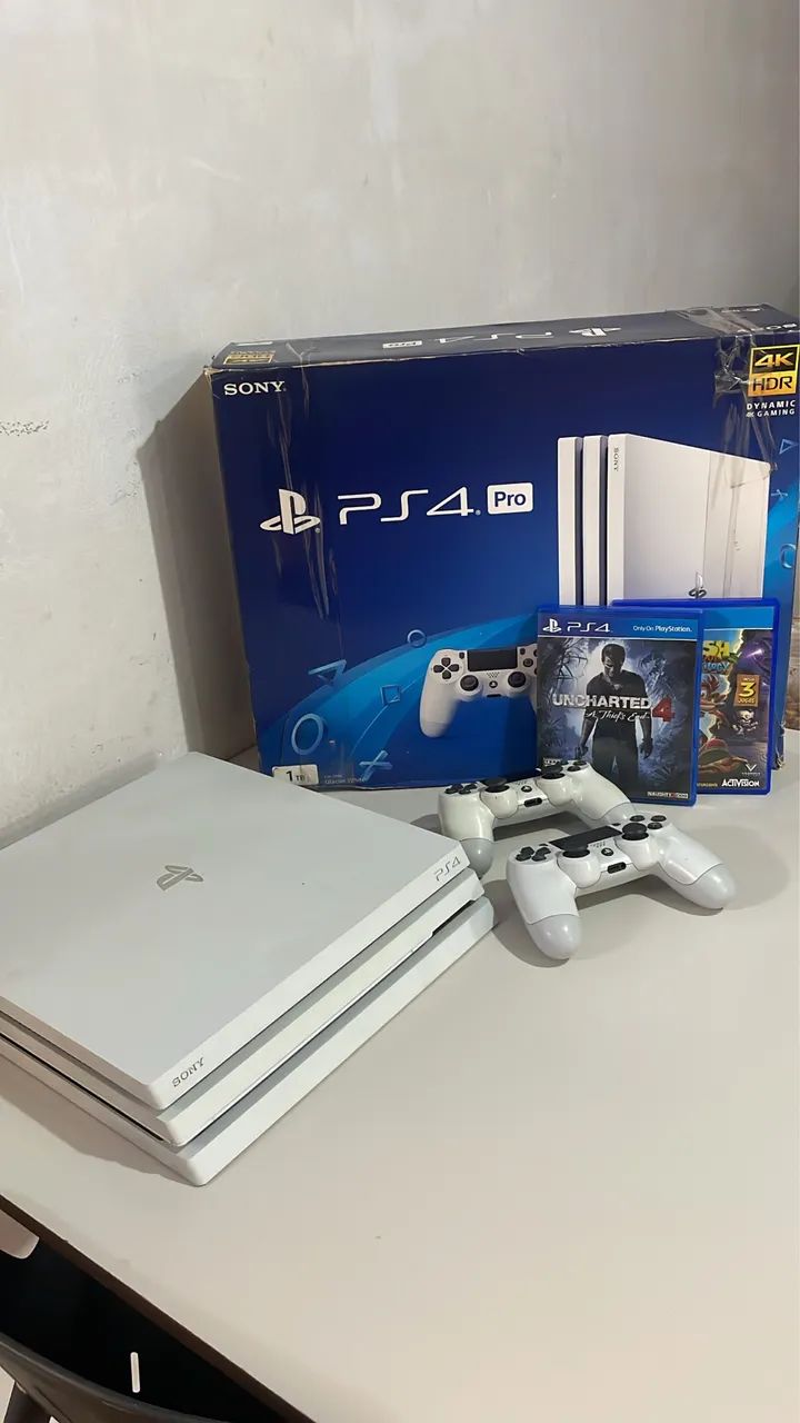 Ps4 Pro Branco  - Foto 2