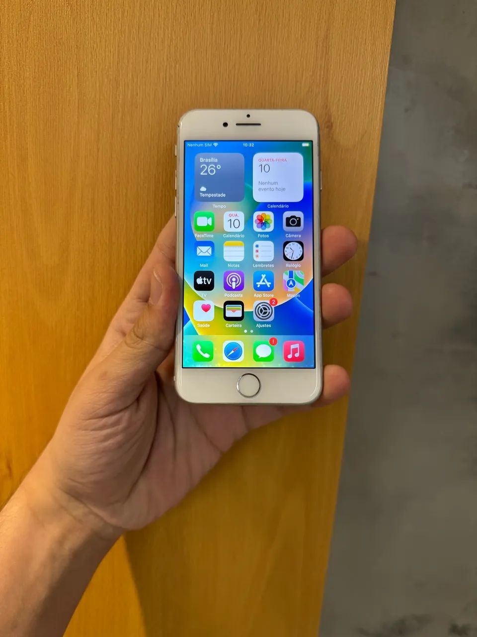 iPhone 8 64GB Branco - Bat 74% - Foto 2