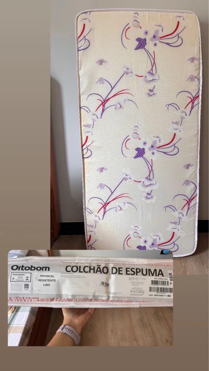 Colchão Ortobom 150x70