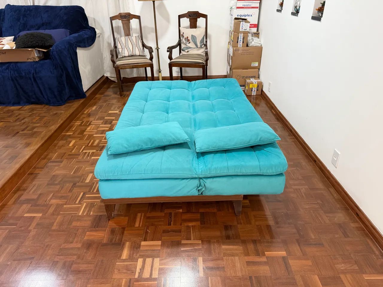 Sofá-Cama Casal - Excelente Estado | 188 x 96 cm - Foto 2