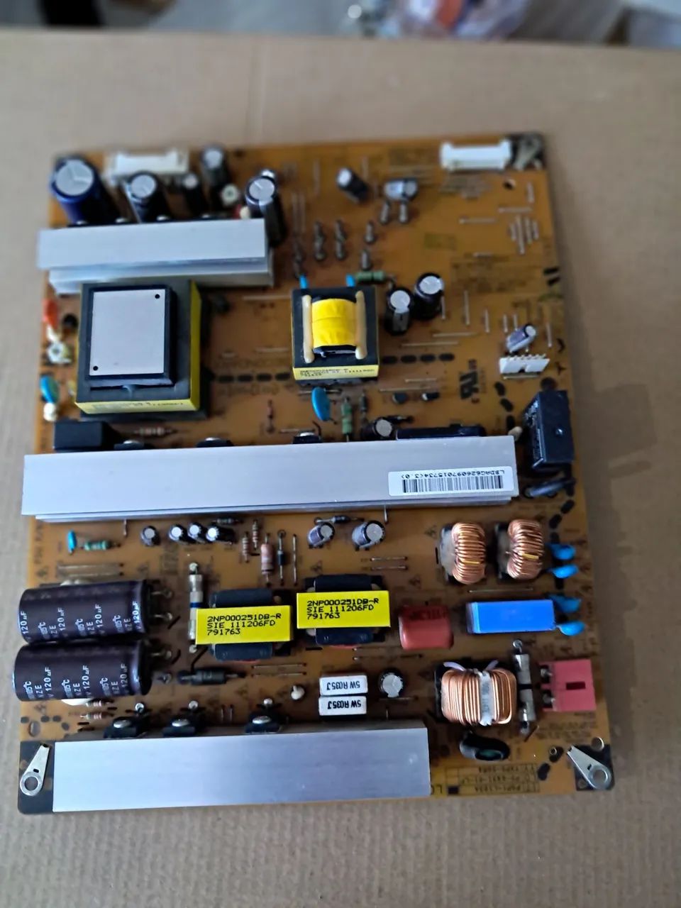 Placa  da fonte tv LG 50PA4500 