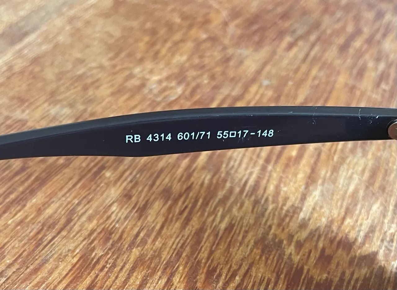 Ray- bam nina RB 4314 proteção UV 400 UVA e UVB 100% - Foto 3