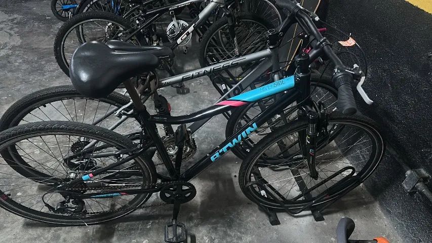 Bicicleta B?Twin Riverside 500