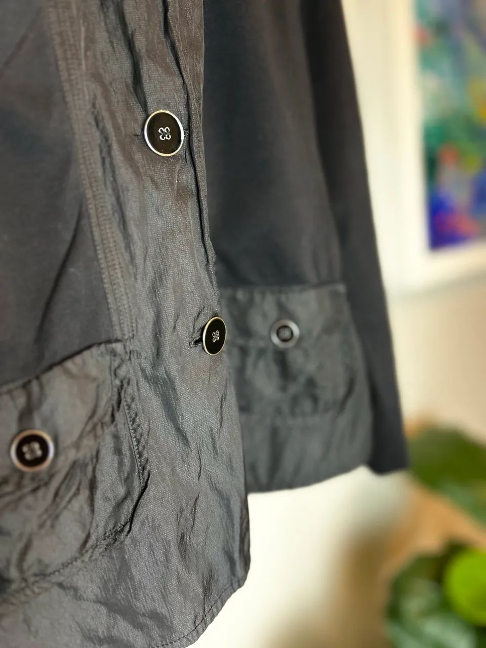 Blazer Preto M Feminino - Foto 2