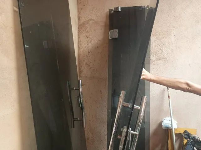 PORTA DE VIDRO BLINDEX COMERCIAL - Foto 2