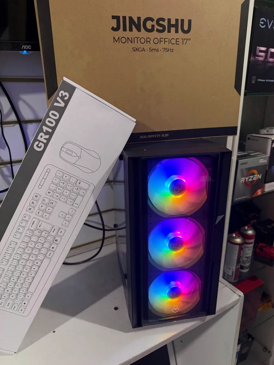 Pc Gamer HOME OFFICE COMPLETO Novo c/ Garantia  - Foto 3