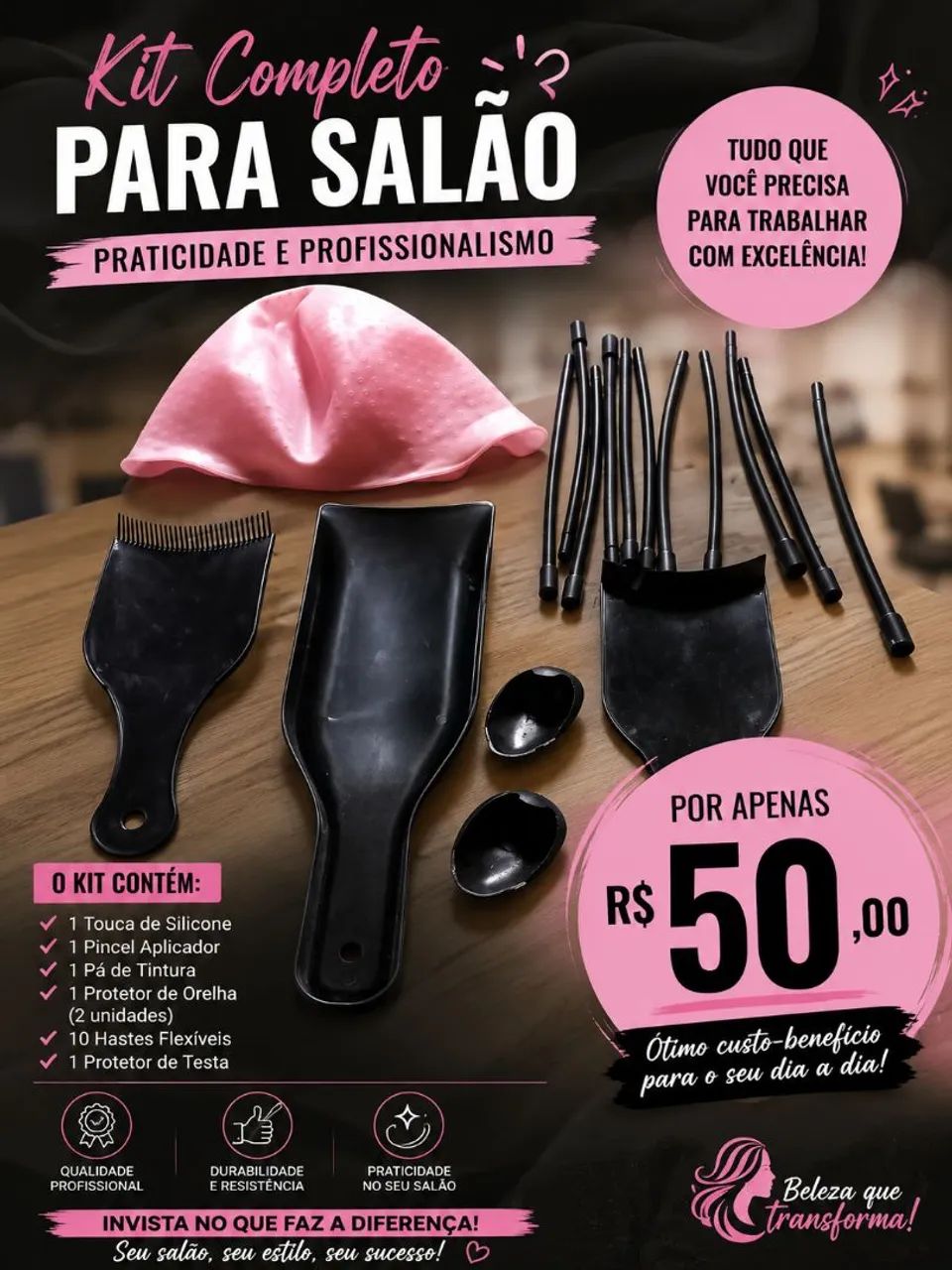 Kit salão de beleza 
