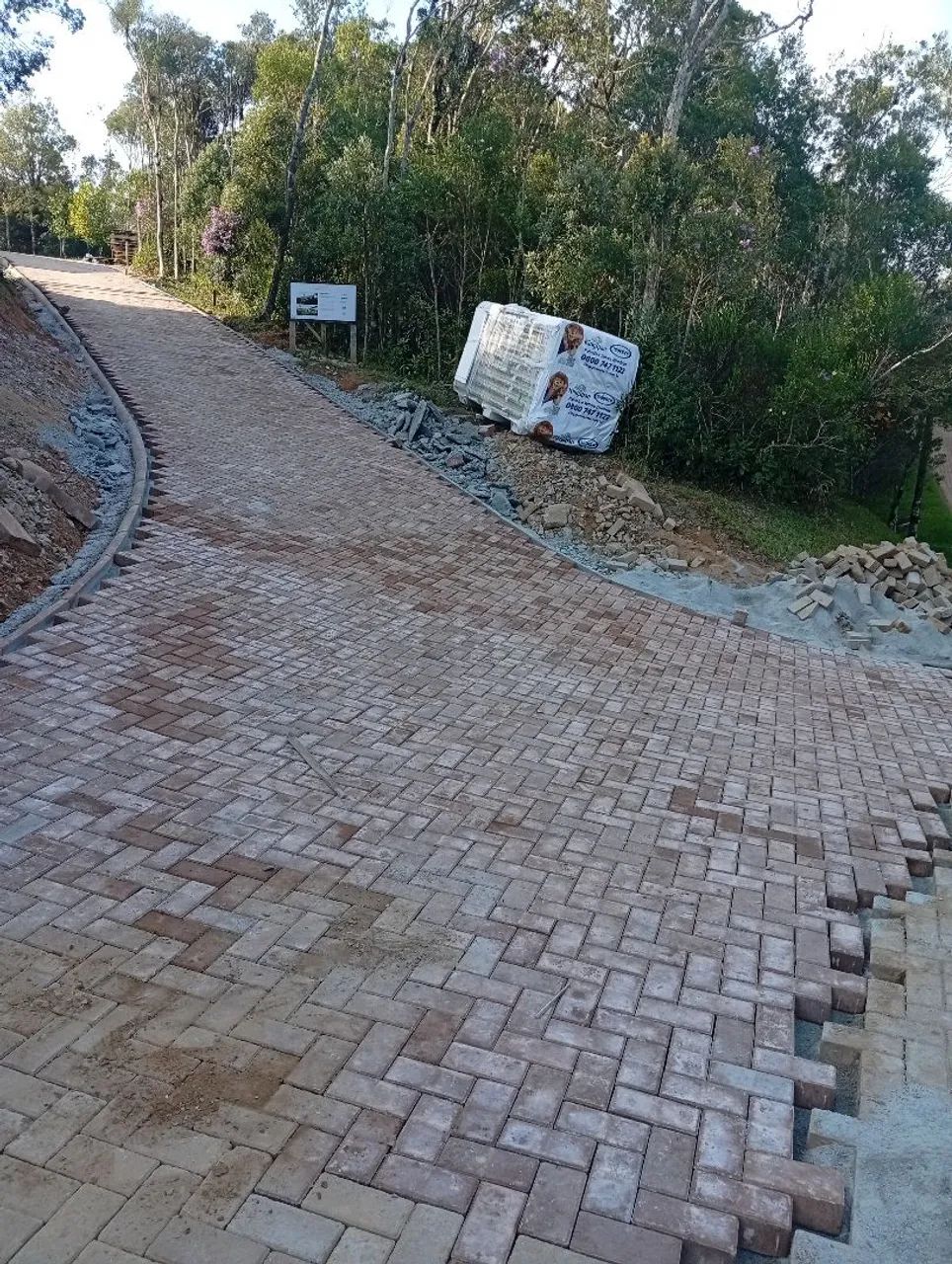 Instalação de paver