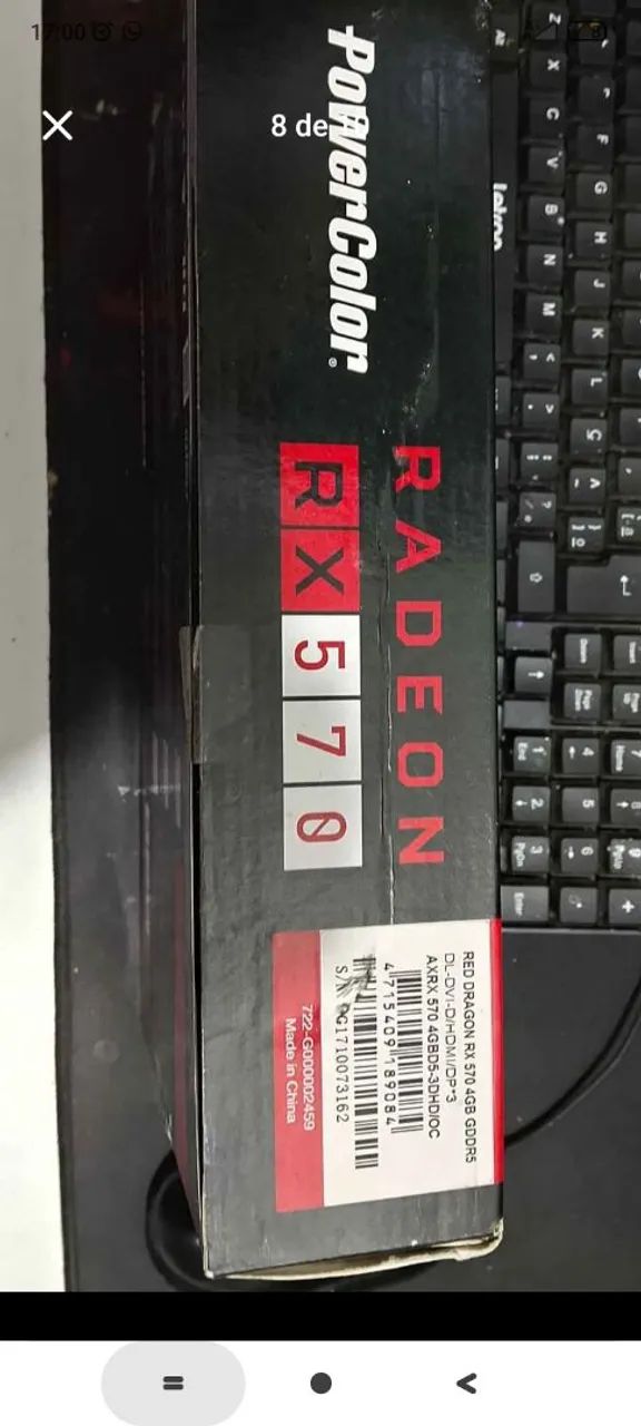  RX570  4g RED DRAGON - Foto 3