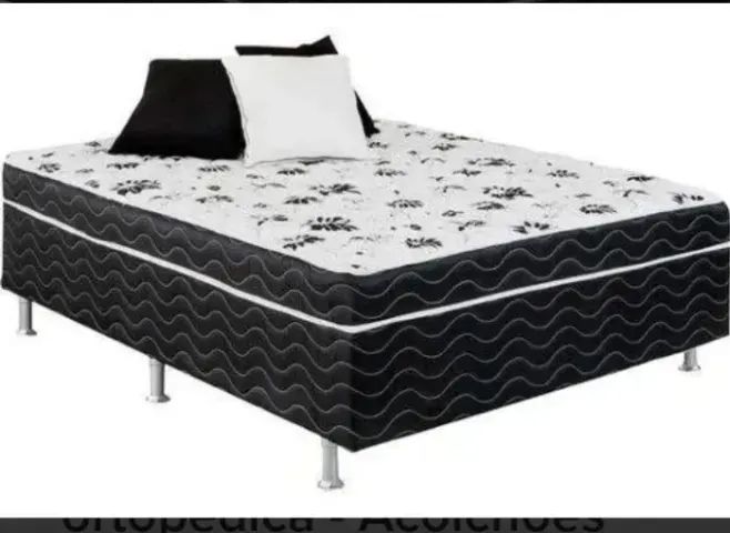 Cama Box Casal Conjugada Ortobom Union Ortopedic D28