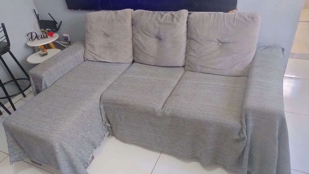 Sofá à venda - Usado, em boas condições - Foto 2