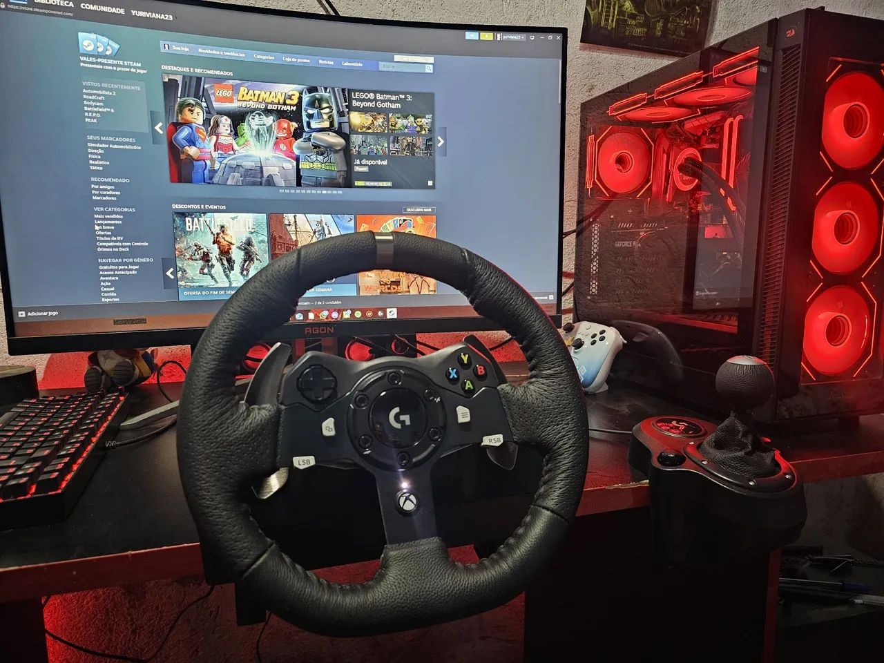 G920 + Câmbio ambos com garantia bem novos (faço parcelamento com a taxa da maquina!!) - Foto 3