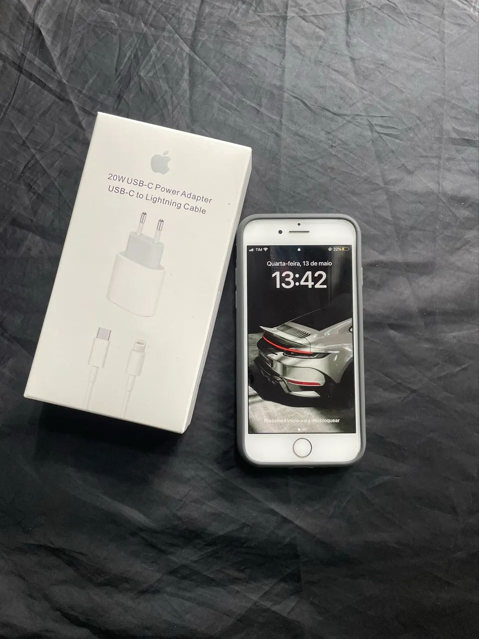 iPhone 8 Branco Conservadíssimo | 100% Saúde | Completo