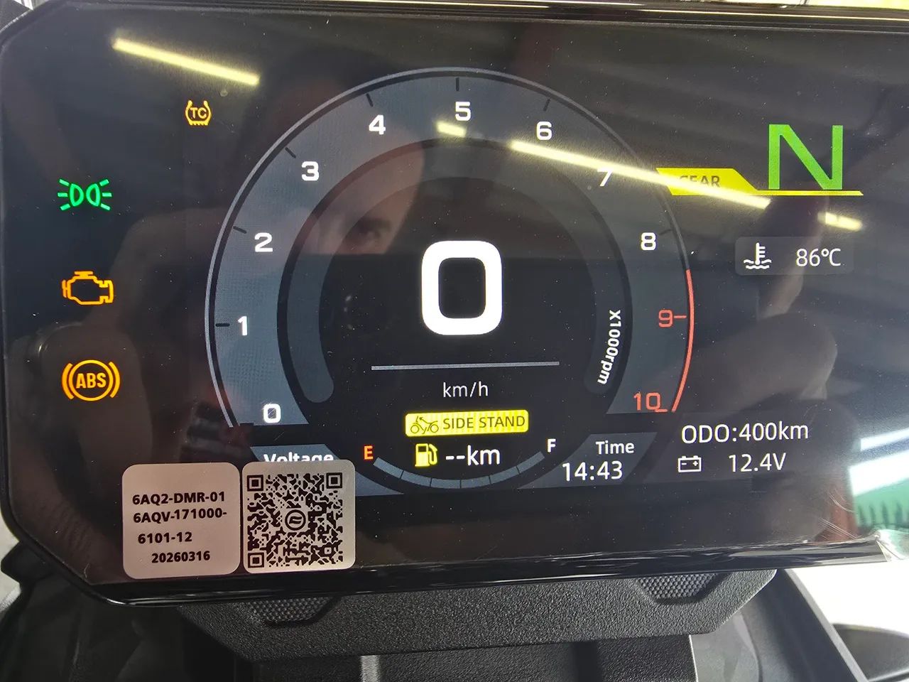 Ibex 450 com apenas 400 km