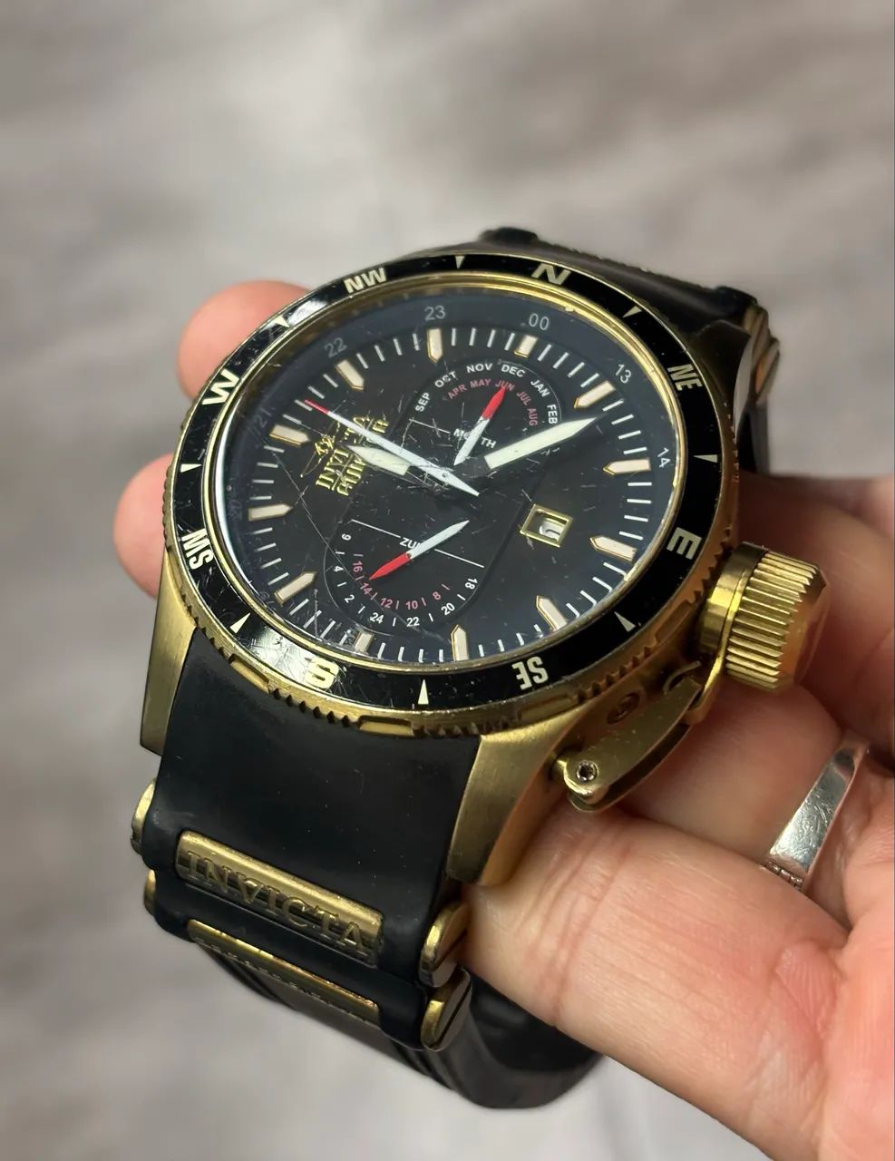 Relógio Invicta Aviator modelo 1747 - Foto 2