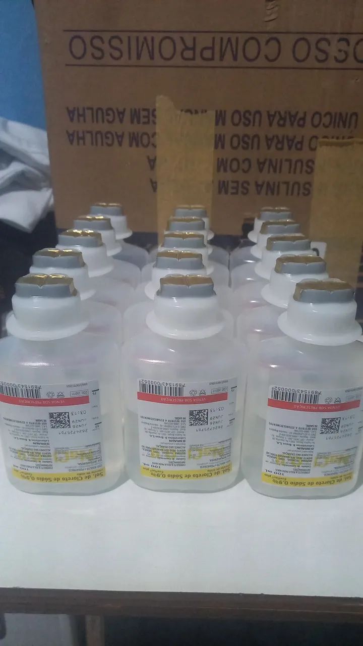 Soro cloreto de sódio 250ml - Foto 3