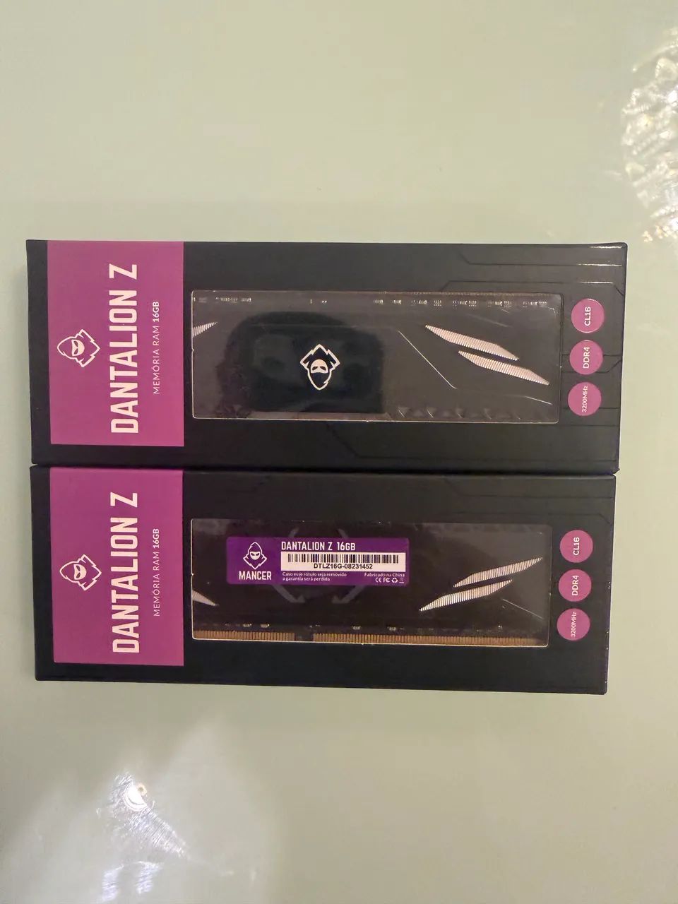 Mancer Dantalion Z DDR4 3200MHz 32gb (2x16gb) - Memória RAM