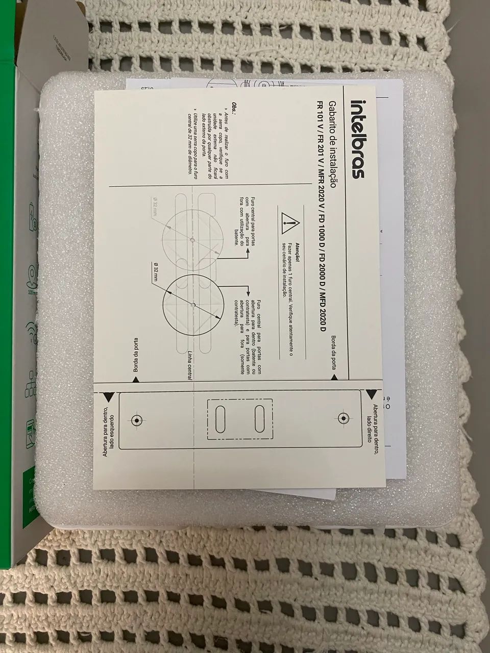 FECHADURA INTELBRAS MFD 2020 D ( NUNCA USADA ) - Foto 3