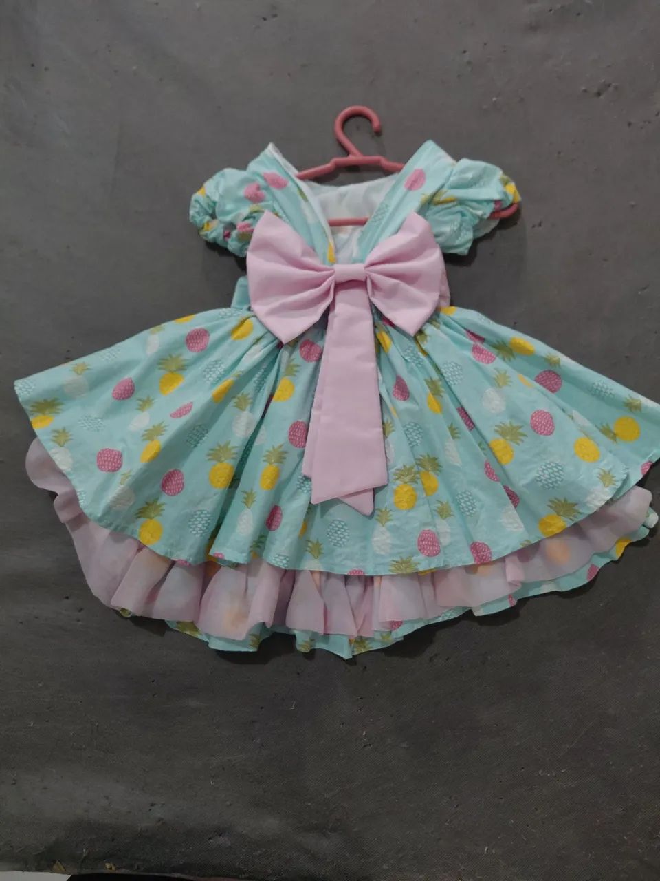 Vestido infantil frutinhas  - Foto 2