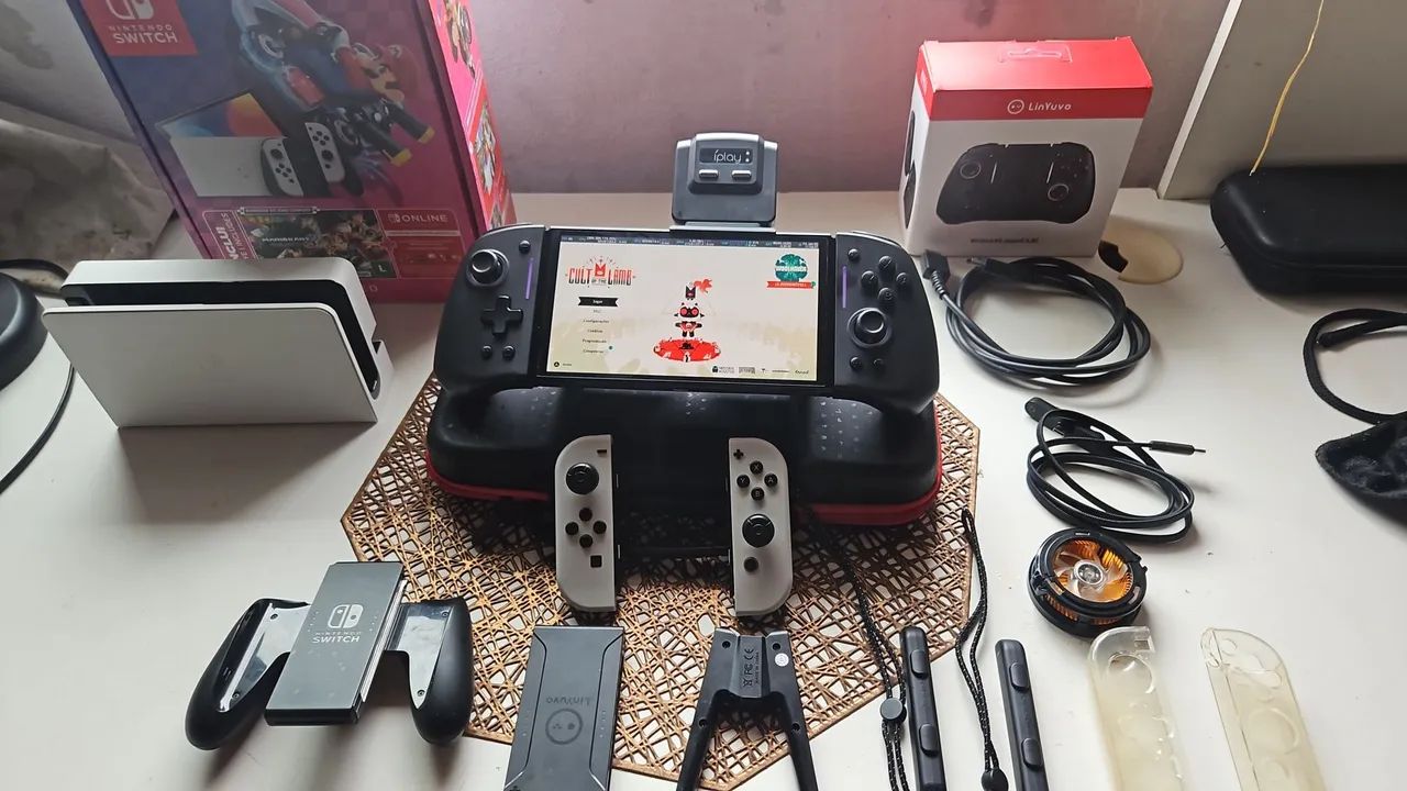 Nitendo switch oled desbloqueado 