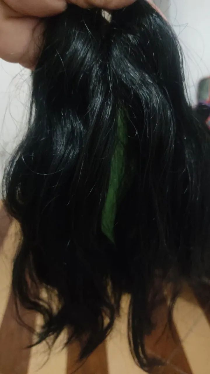 Cabelo humano natural preto - Foto 2