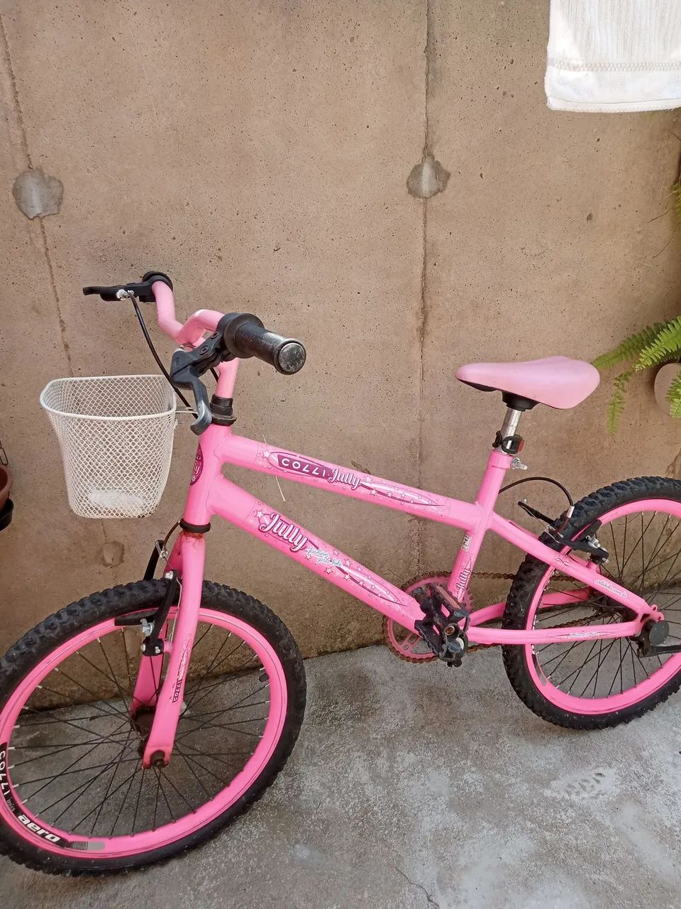Bicicleta rosa