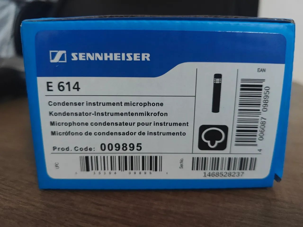 Microfone condensador sennheiser e 614 - Foto 2