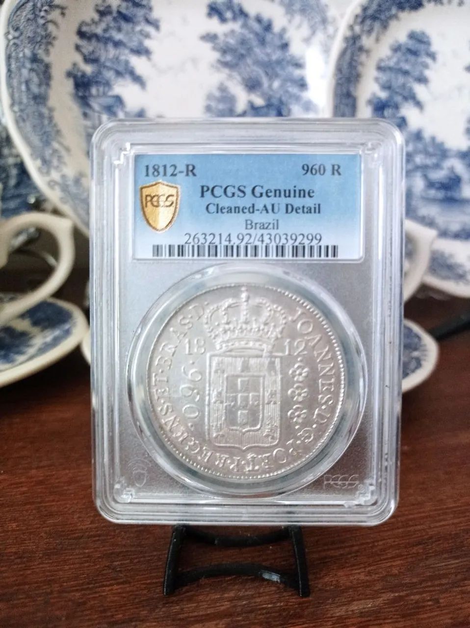 MOEDA PARACÃO 960 BRASIL COLÔNIA (CERTIFICADA)