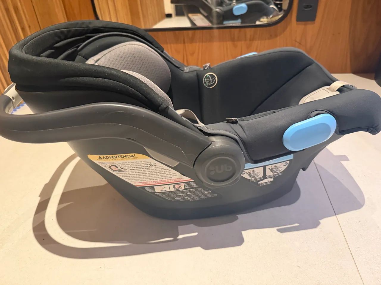 Bebê conforto Mesa Uppababy - Foto 4
