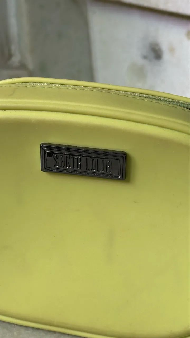 Bolsa Santa Lolla Verde Lima Pequena - Foto 3