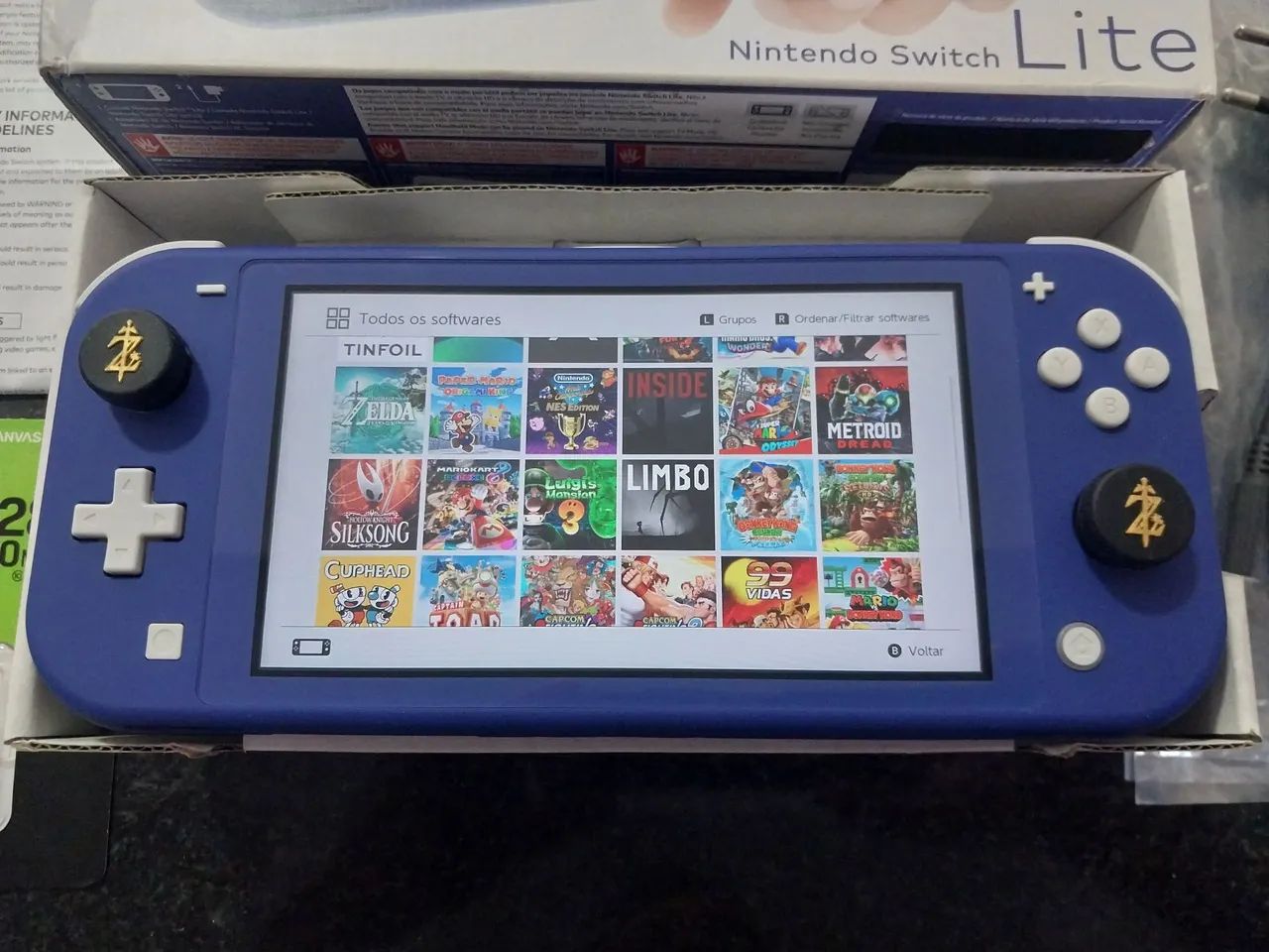 Nintendo Switch Lite Desbloqueado 128gb 