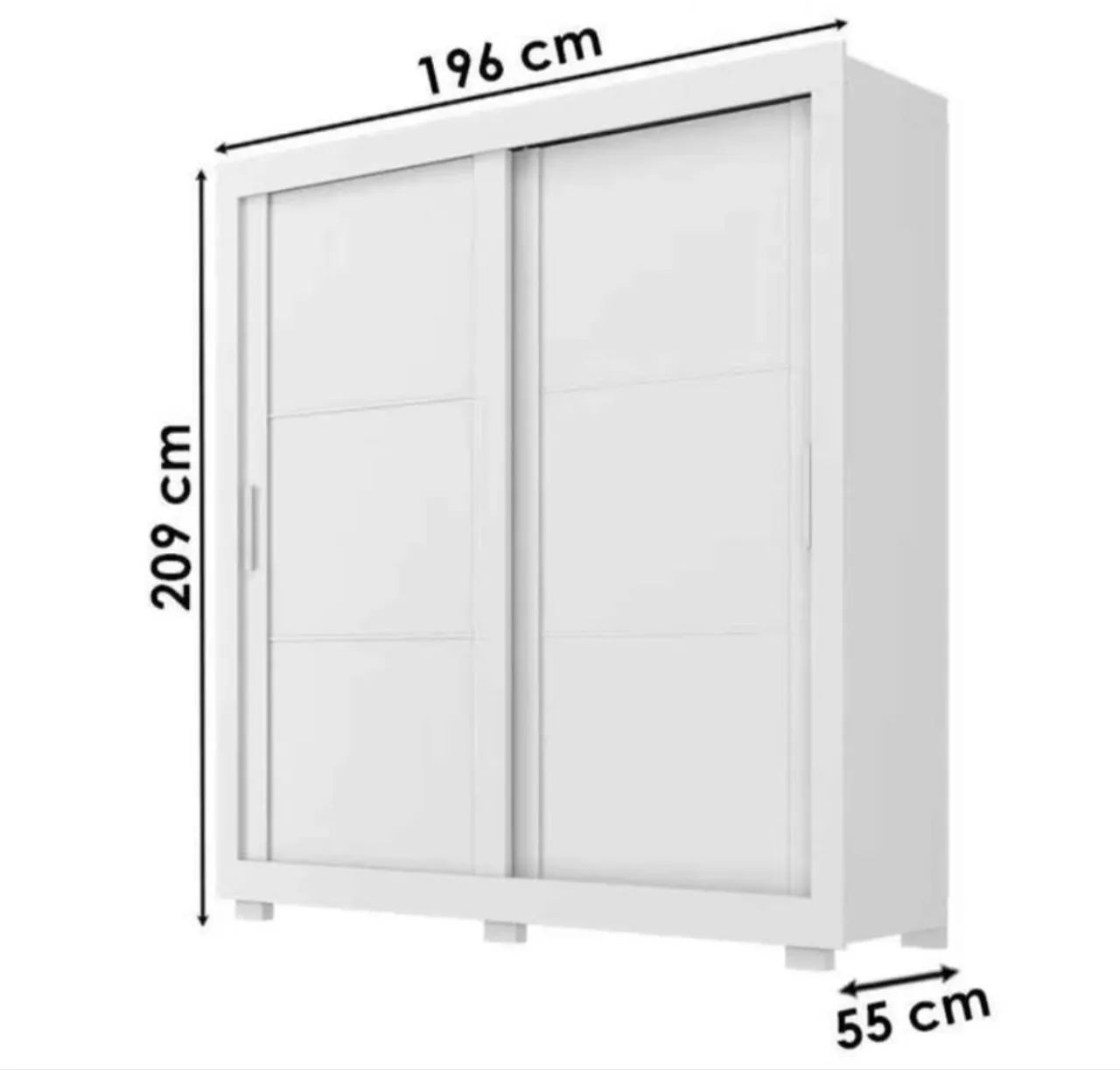 Guarda roupa semi novo - Foto 3