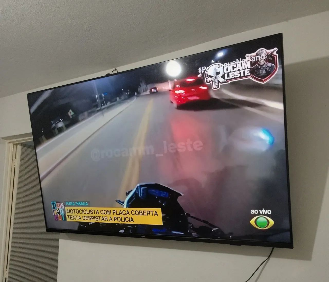 Smart TV Philips 65" 4K UHD - Estado de Nova / Funcionando 100%