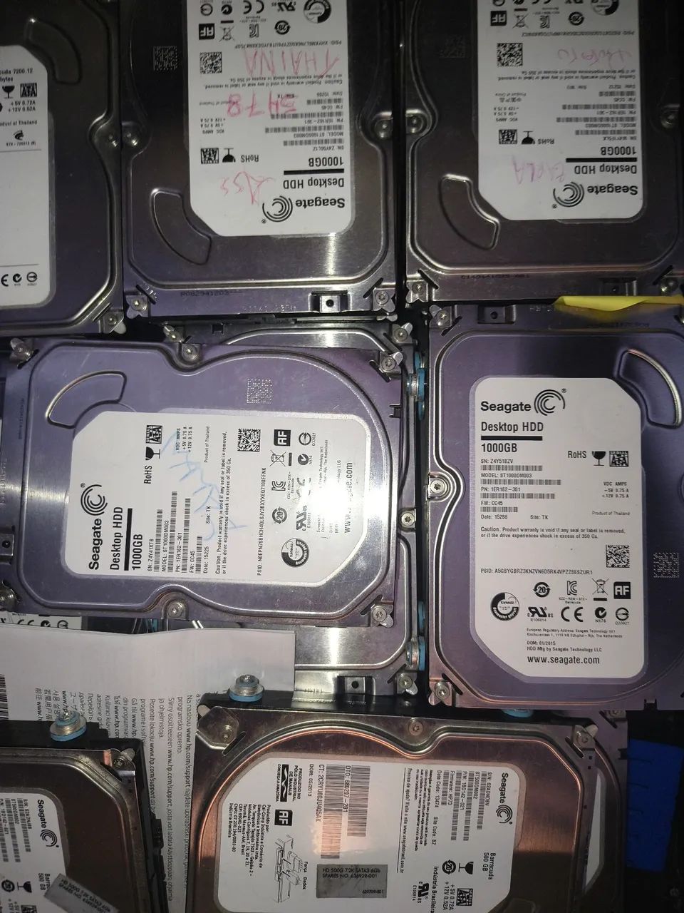 Lote 7 hd's de 1TB Seagate  - Foto 2